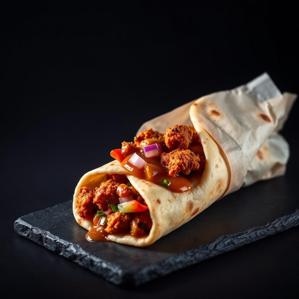 Broast Paratha Roll