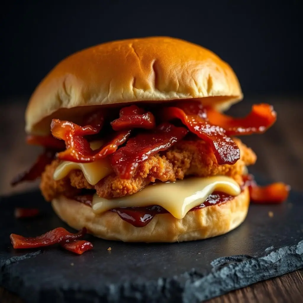 Maple Bacon Jam Sando